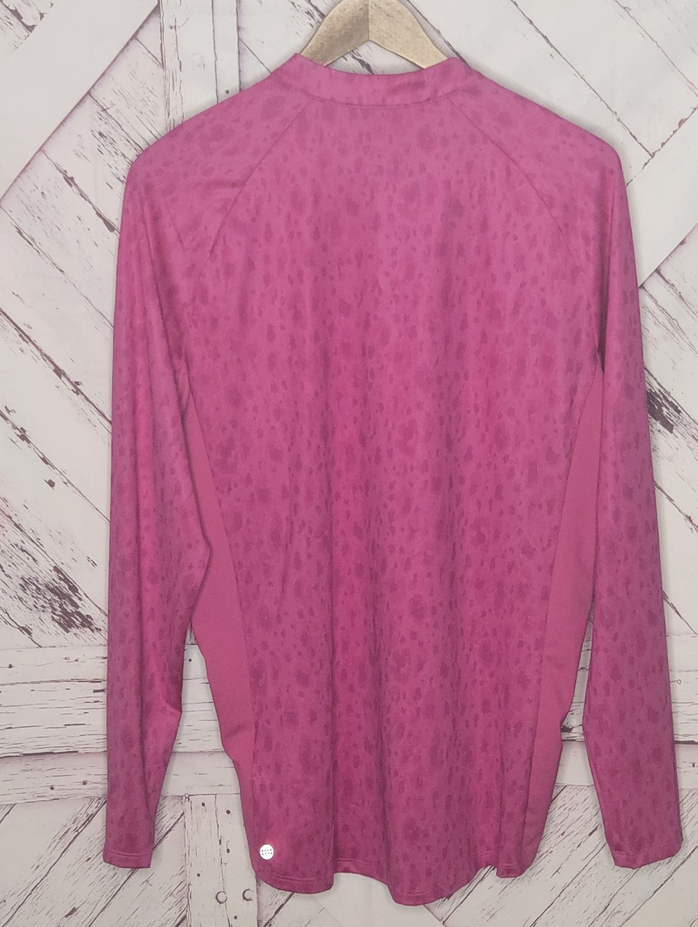 Adidas Ultimate Golf UPF 50+ Pink Long Sleeve Shirt - Picture 2 of 4